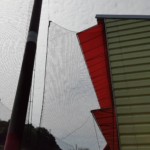固定張りネット張替工事
