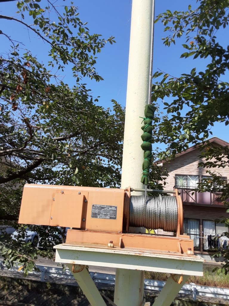 巻ワイヤー交換工事