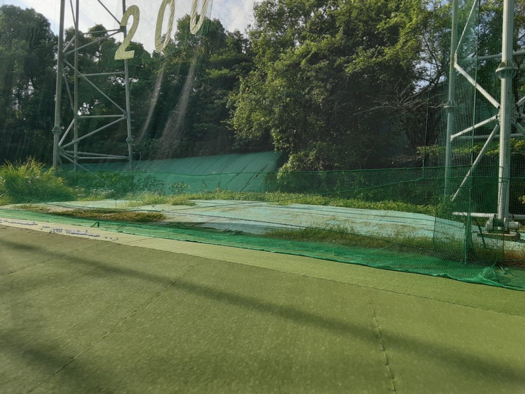 下垂れネット設置工事