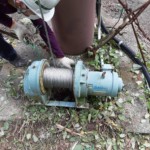 巻ワイヤー交換工事