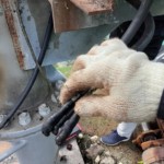 電動ウインチ交換工事