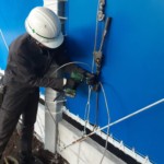 カーテンネット設置工事