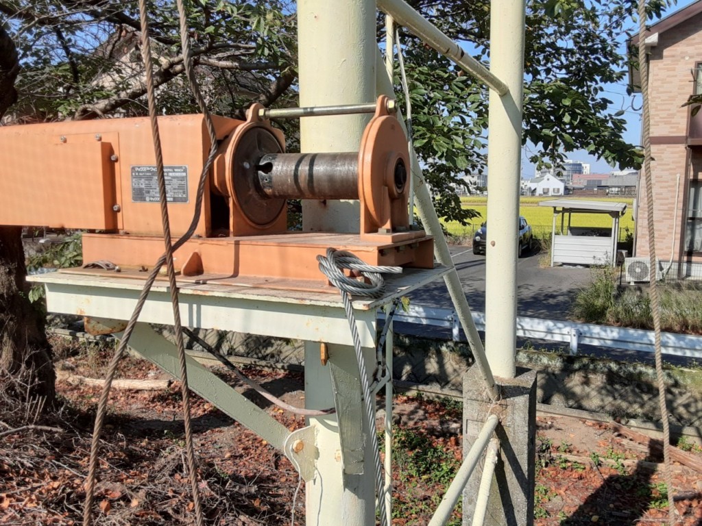 巻ワイヤー交換工事