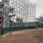 防球ネット張替工事