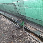 ガイドワイヤー交換工事