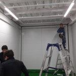 インドアゴルフ設置工事