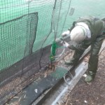 ガイドワイヤー交換工事