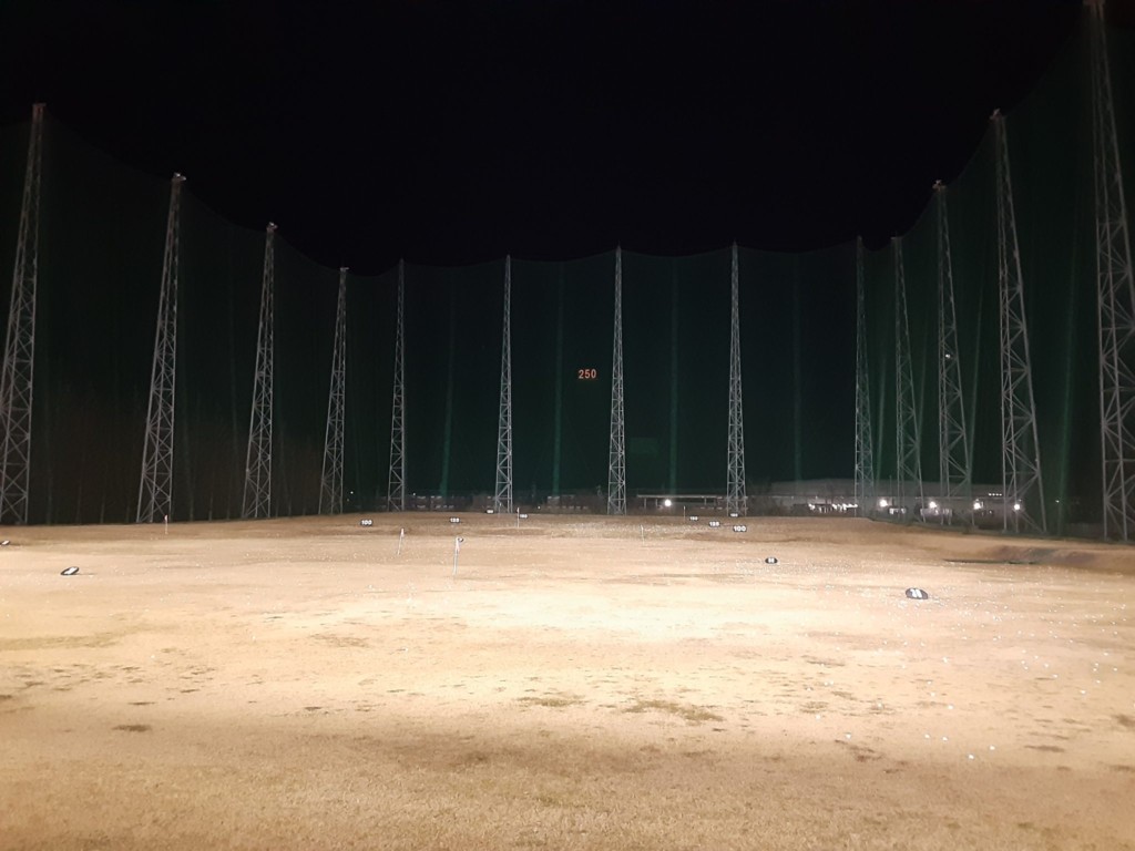 LED投光器交換工事