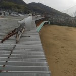 LED投光器交換工事