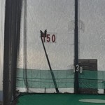 ヤード表示ネット設置工事