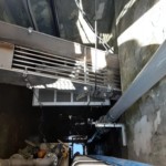 ごみ受けシュート設置工事