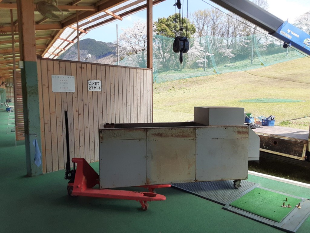 ボール洗浄機入替工事