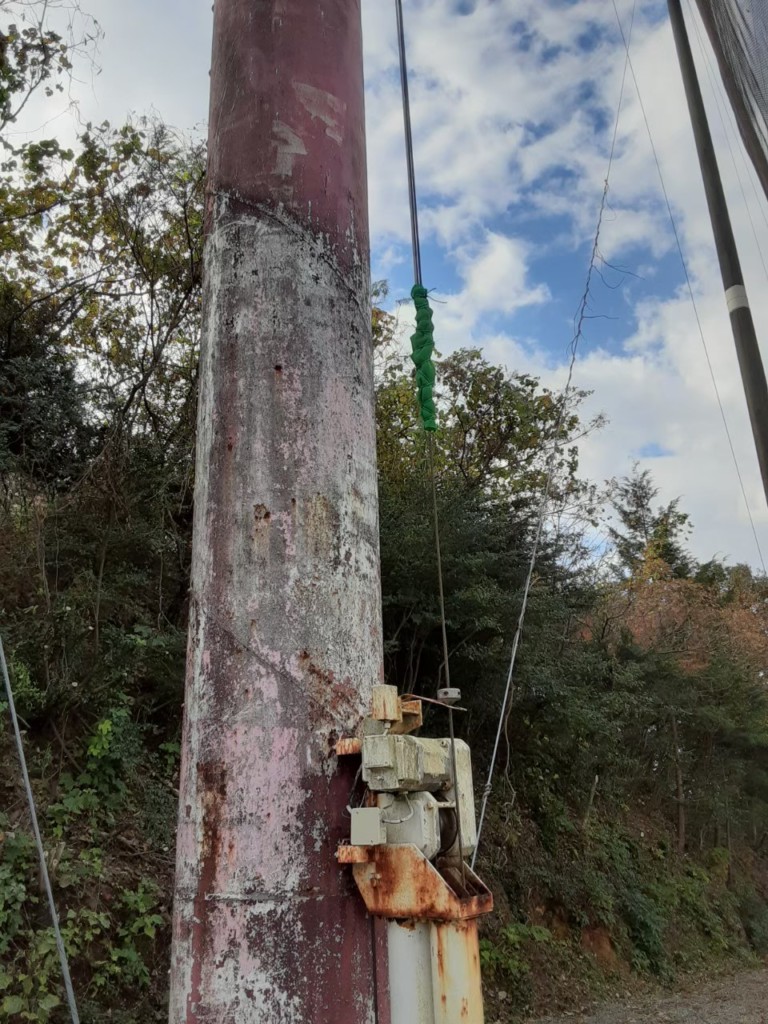 巻ワイヤー復旧工事