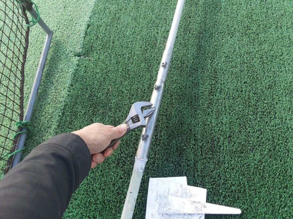 ボールクリンダー復旧工事