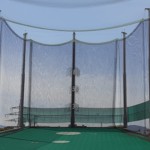 ヤード表示ネット設置工事