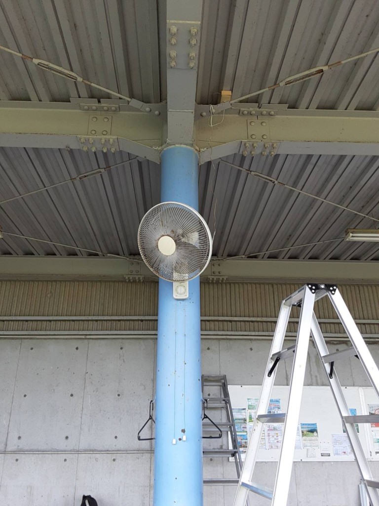 扇風機設置工事