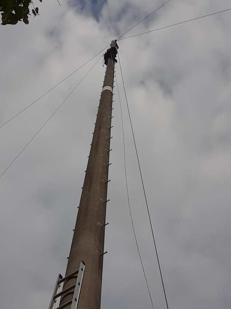 巻ワイヤー復旧工事