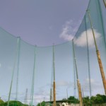 防球ネット張替工事