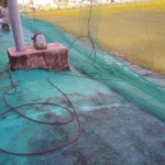 ガイドワイヤー復旧工事