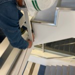 落下防止ネット設置工事