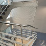 落下防止ネット設置工事