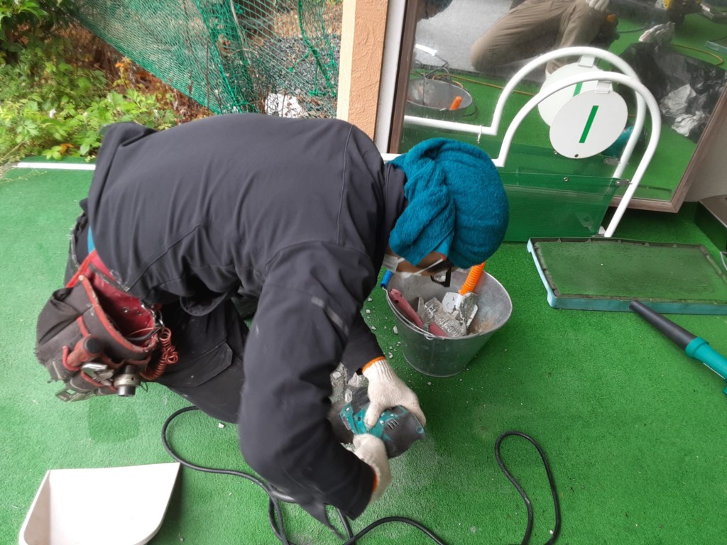 ティーアップ機設置工事