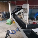 送球シュート入替工事