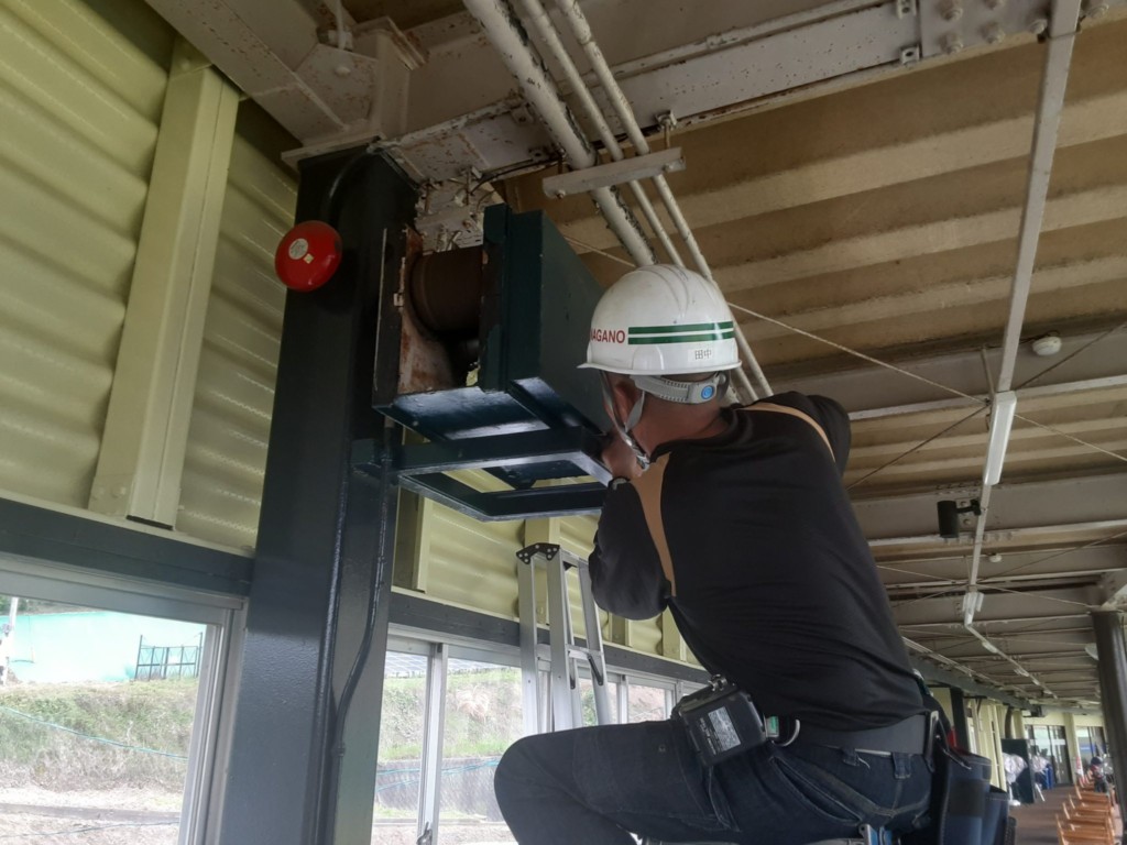 水平コンベア修繕工事