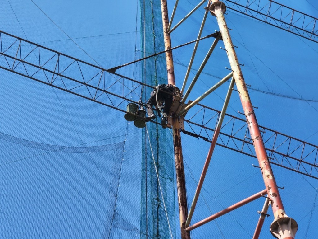 ブレスワイヤー設置工事