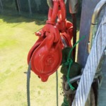 ワイヤー・滑車交換工事