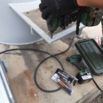 電動ウインチ交換工事