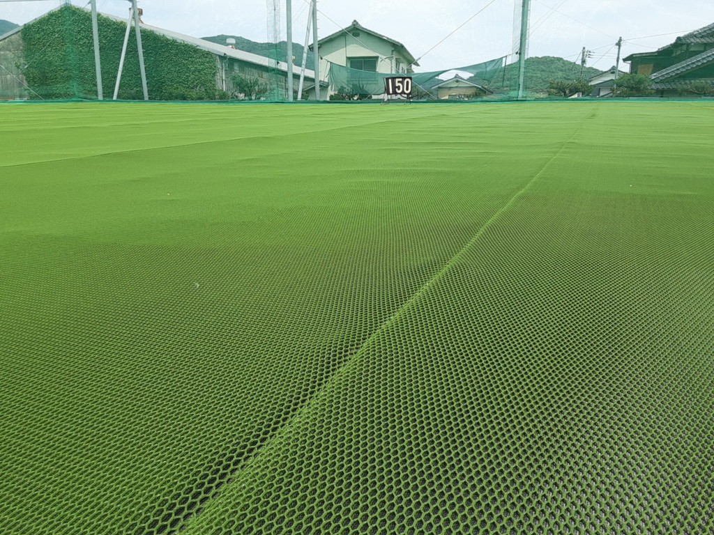 人工芝貼り工事