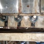 ボール洗浄機ブラシ交換工事