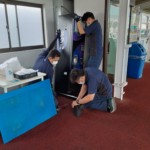 メダル貸出機・両替機設置工事