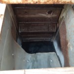 シュート補修工事