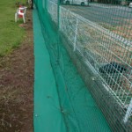 場外ＵＶシート貼り工事