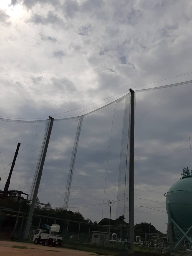 頭ワイヤー交換他工事