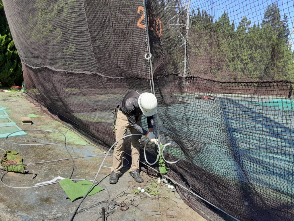 帯ネット交換他工事