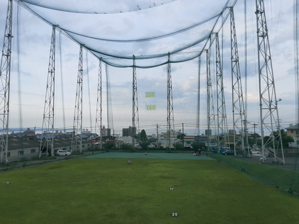 正面ネット張替工事