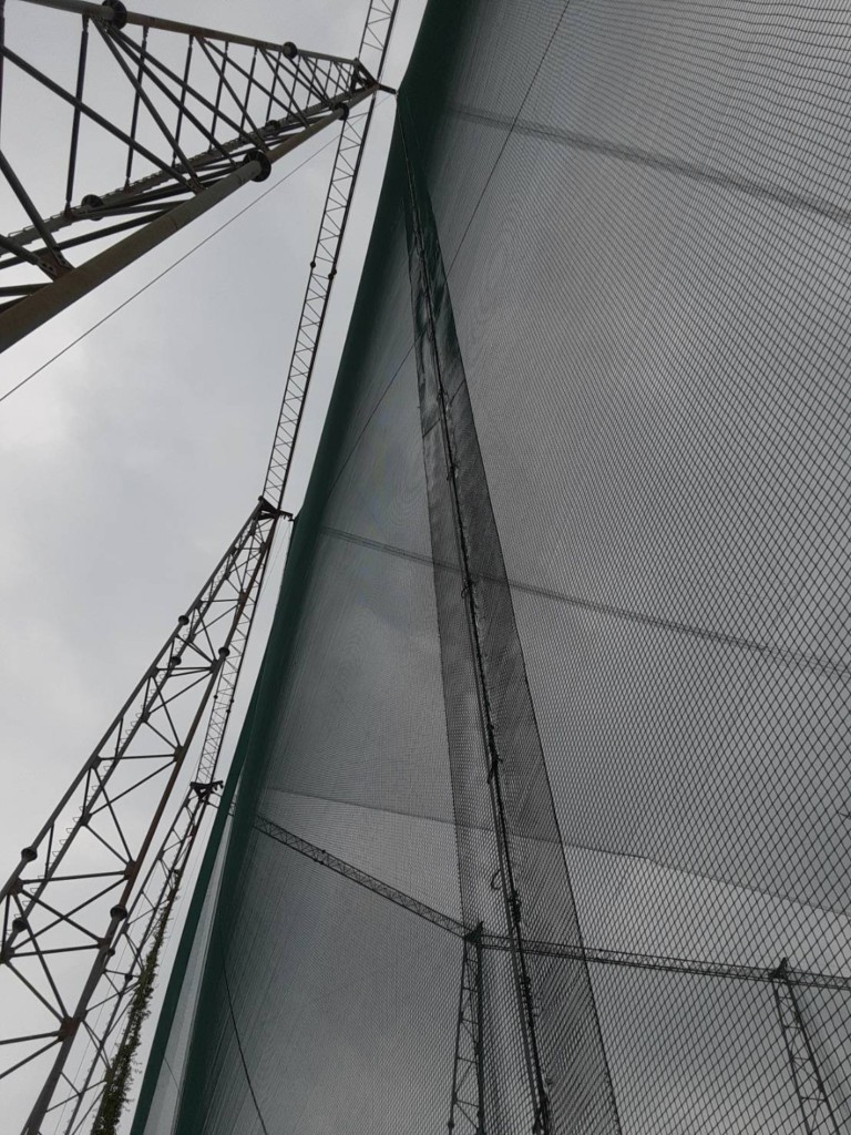 ガイドワイヤー交換工事