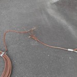 ガイドワイヤー交換工事