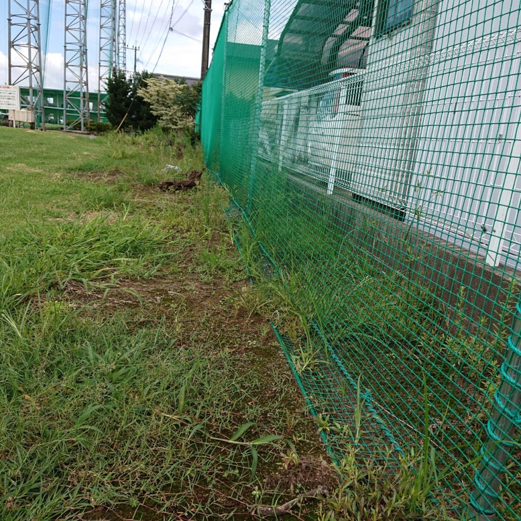 場外ＵＶシート貼り工事