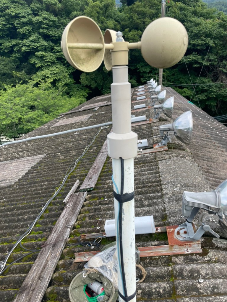 風速計交換工事
