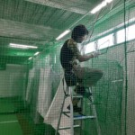 ネット補修工事