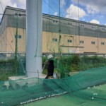 帯ネット入替工事