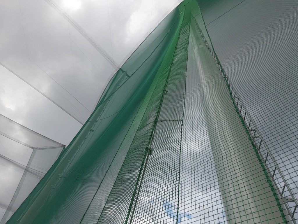 帯ネット入替工事