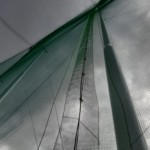 帯ネット入替工事