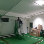 インドアゴルフネット増設工事
