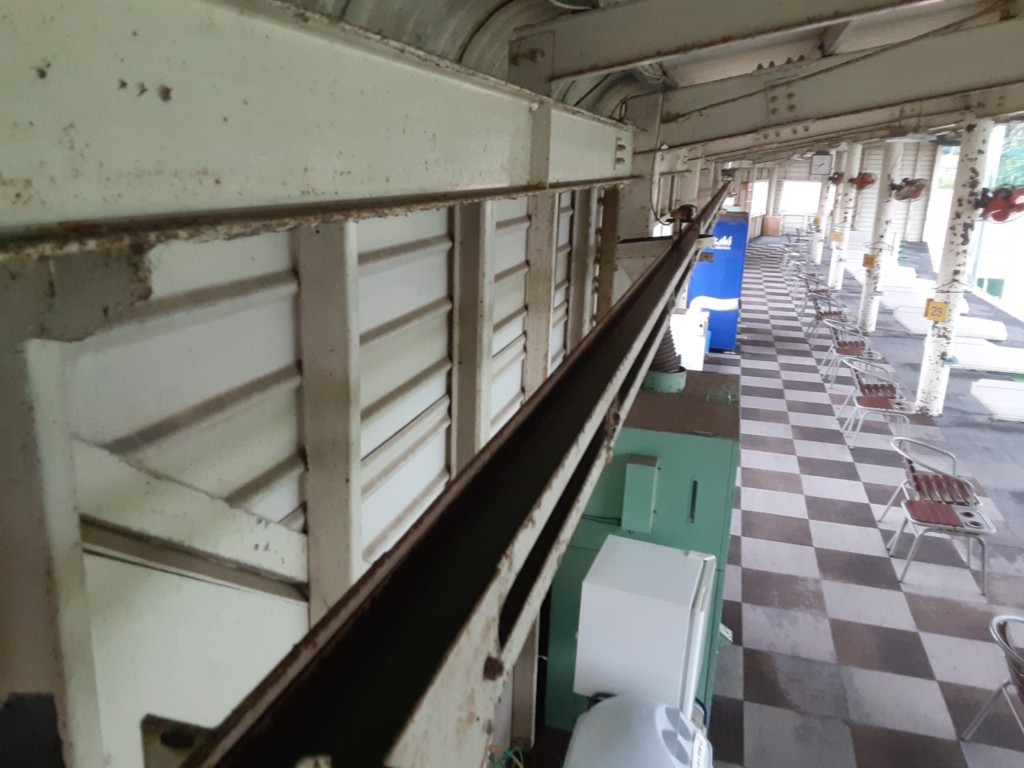 水平ベルト交換工事