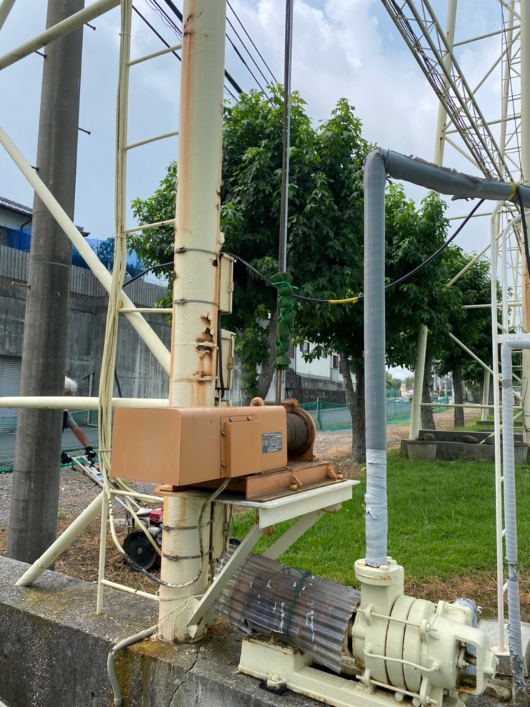 巻ワイヤー交換工事